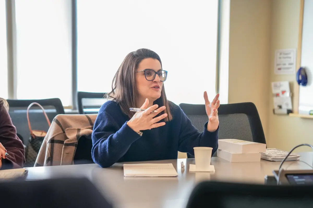 La vicepresidenta María José Pinto. , X: @Vice_Ec