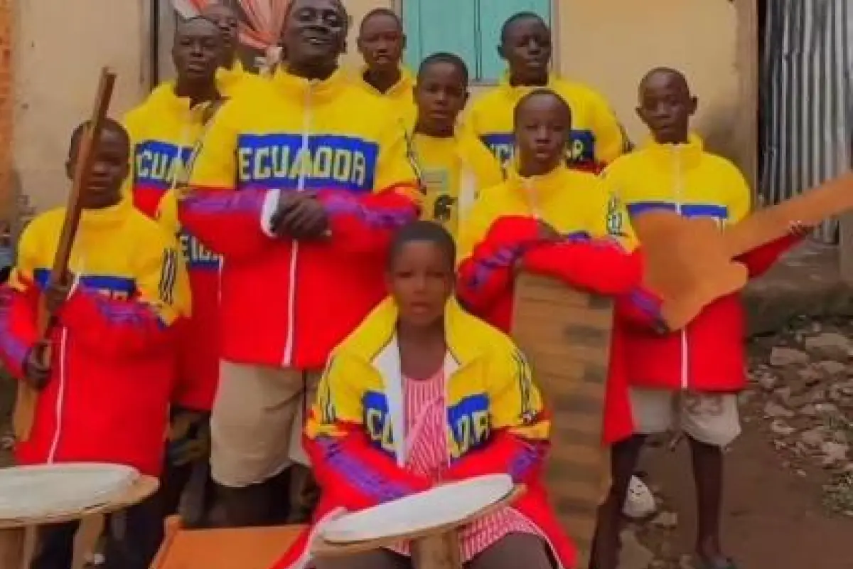Los Nansana Dance Kids, un grupo de niños de Uganda quieren visitar Ecuador