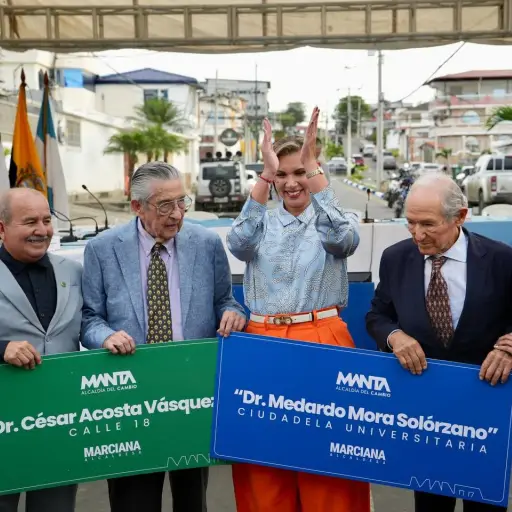 Manta renombra Ciudadela Universitaria en honor al Dr. Medardo Mora Solórzano