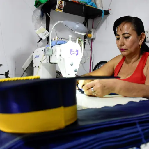 La costura se activa antes de las ceremonias de los bachilleres