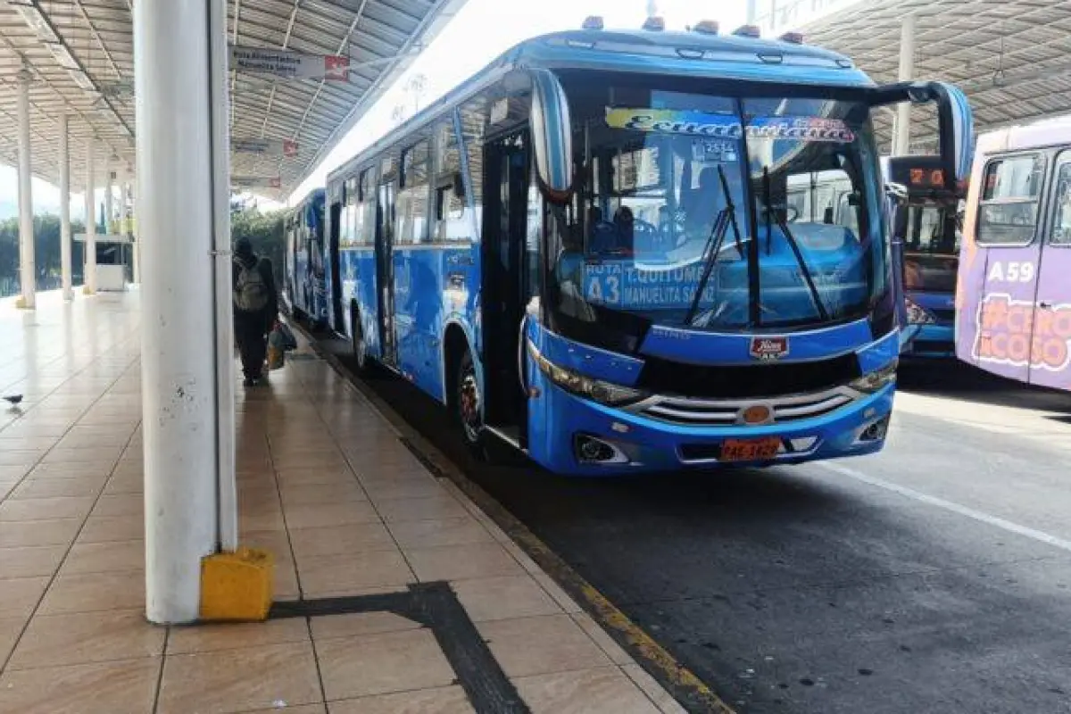 El sistema de transporte público., Quito Informa