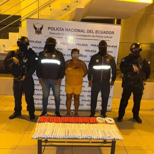 Captura en Guayaquil: decomisan 160 explosivos presuntamente destinados a extorsiones de Los Águilas