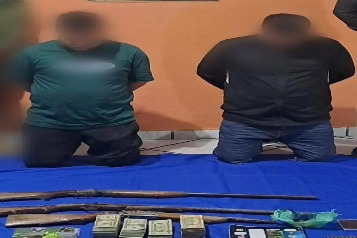 Los detenidos quedaron bajo estricto resguardo policial y a órdenes de las autoridades judiciales., Cortesía