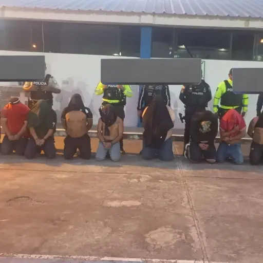 Desarticulan red delictiva con 200 kilos de droga y diez detenidos en Chimborazo
