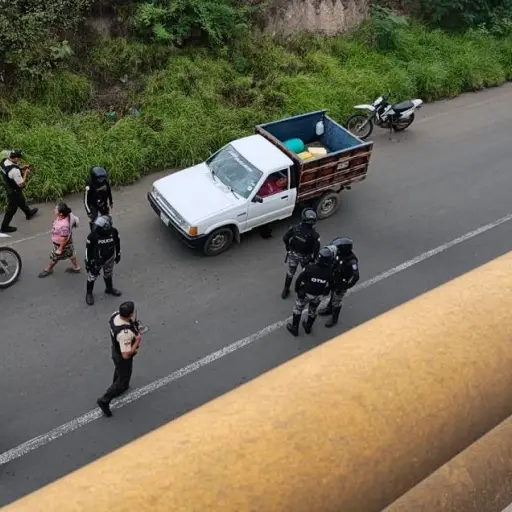 Conductor de camioneta fue asesinado a tiros en la vía Circunvalación de Manta