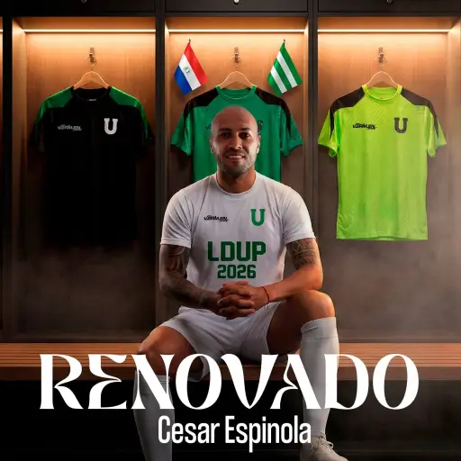César Espínola renueva con Liga de Portoviejo y se prepara para la Serie B 2026  