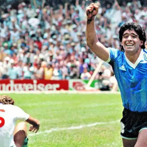 Coser para ganar: la camiseta improvisada del día que Argentina venció a Inglaterra
