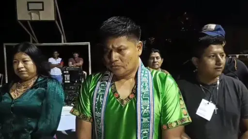 Luis Cimarrón asume la presidencia de la CONAICE tras el VIII Congreso en territorio tsáchila