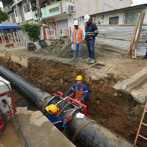 Inversión de $2,5 millones asegura agua potable para 85 mil guayaquileños del norte