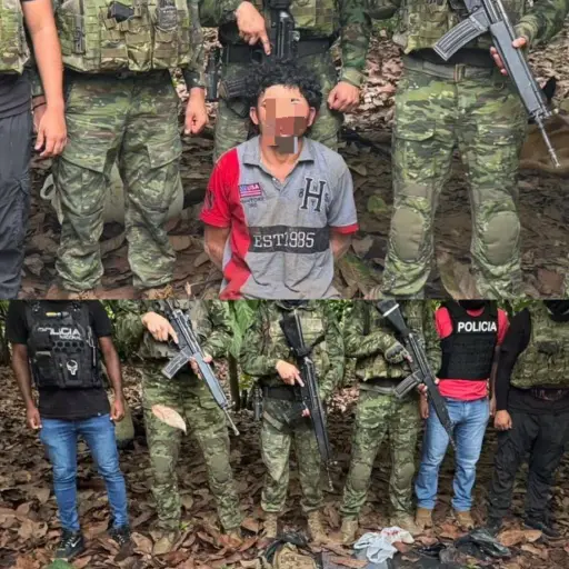 Desmantelan arsenal de armamento en Naranjal