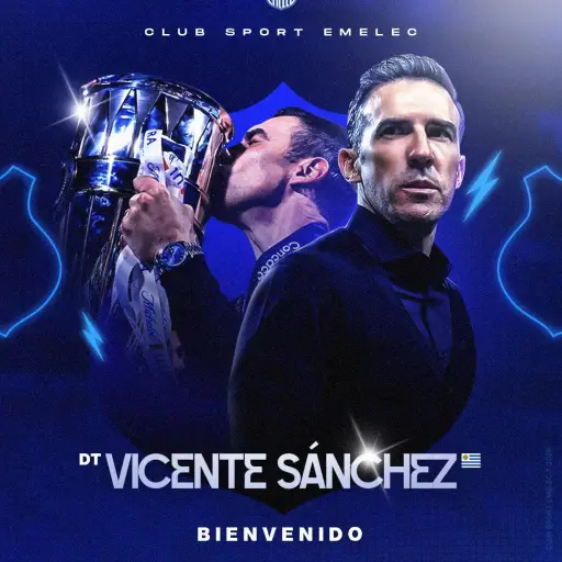 ¡Noticia confirmada! El uruguayo Vicente Sánchez es el director técnico de Emelec en una nueva etapa del ‘Bombillo’