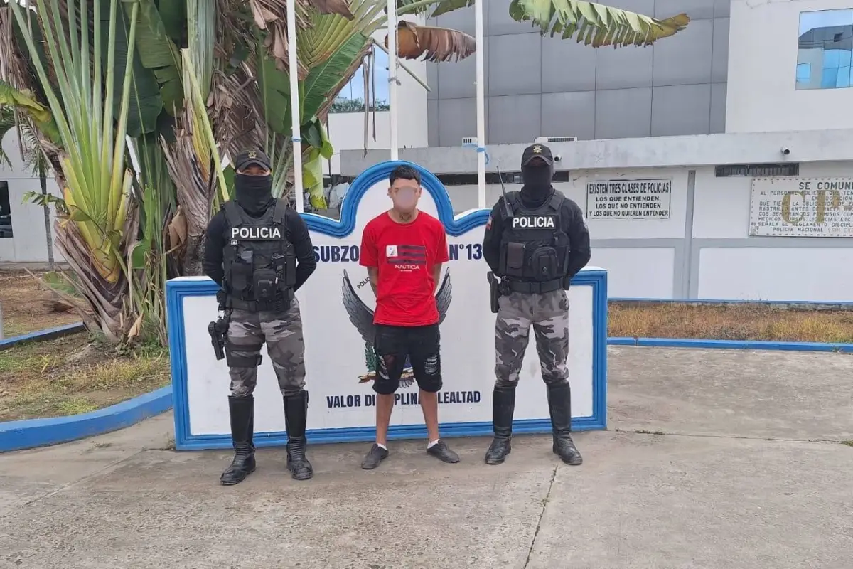 Fricson D.V., fue vinculado al asesinato de tres guayaquileños, entre ellos dos menores., El Diario