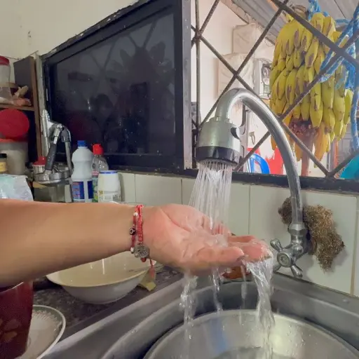 Alcaldesa de Manta anuncia 95% de cobertura de agua en la parroquia Eloy Alfaro