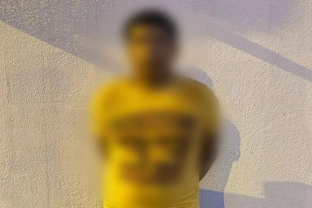 Luego de varios años de ser buscado, el aprehendido fue llevado a una dependencia judicial., Cortesía