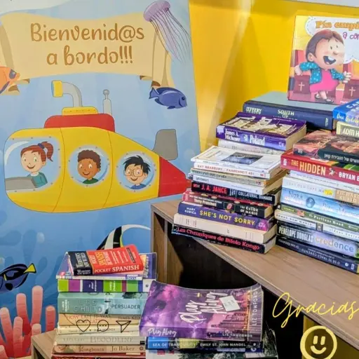 Submarino Amarillo se fortalece con donaciones y activa puntos de lectura en Manta