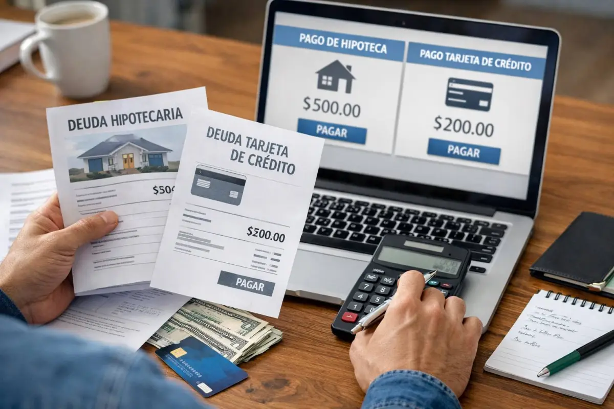 Ajustar el presupuesto familiar para enfrentar deudas altas y mantener obligaciones al día., Inteligencia Artificial. 