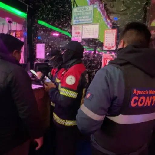 Operativos conjuntos dejan dos centros de tolerancia clausurados y decomisos en zonas nocturnas de Quito
