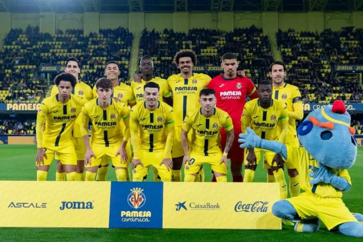 Jugadores del Villarreal de España en febrero del año 2026