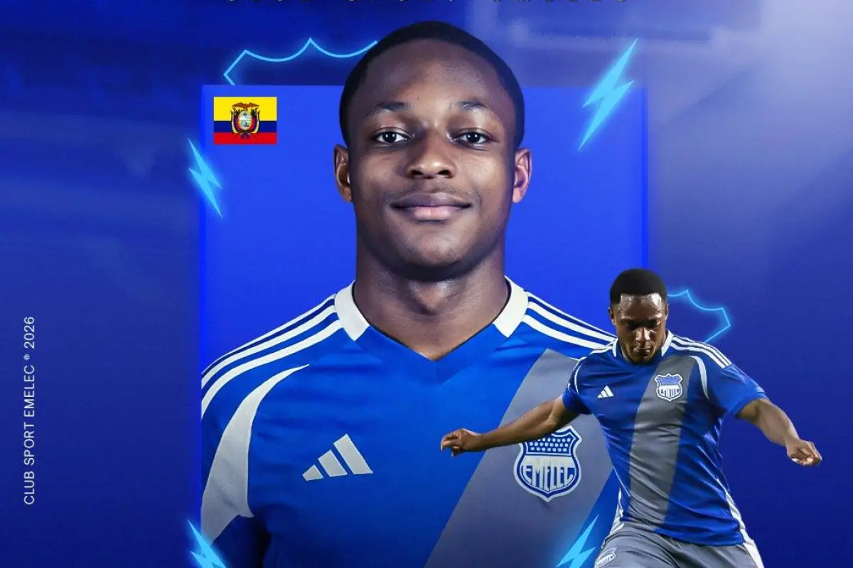 Mina fue anunciado por el Bombillo a través de sus redes sociales., X Emelec.