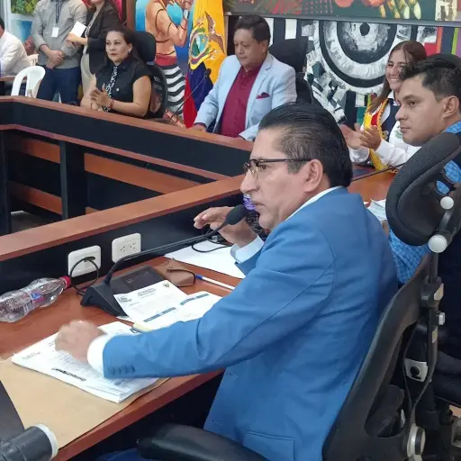 Comisión de Mesa analizará posibles sanciones por inasistencias del concejal Miguel Morocho