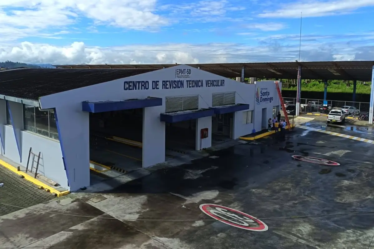 Las instalaciones del Centro de Revisión Técnica Vehicular., Centro