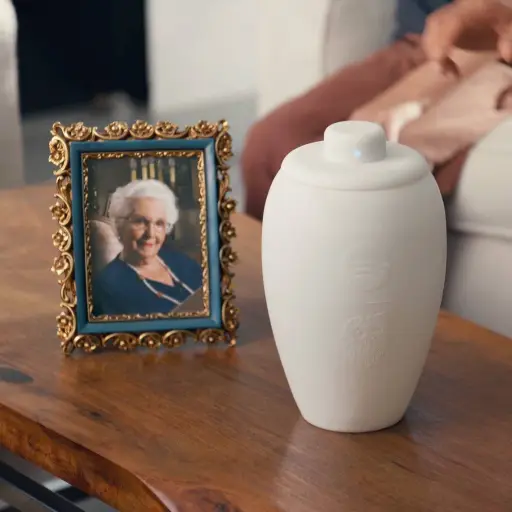 Spotify sorprende con una urna funeraria con altavoz integrado