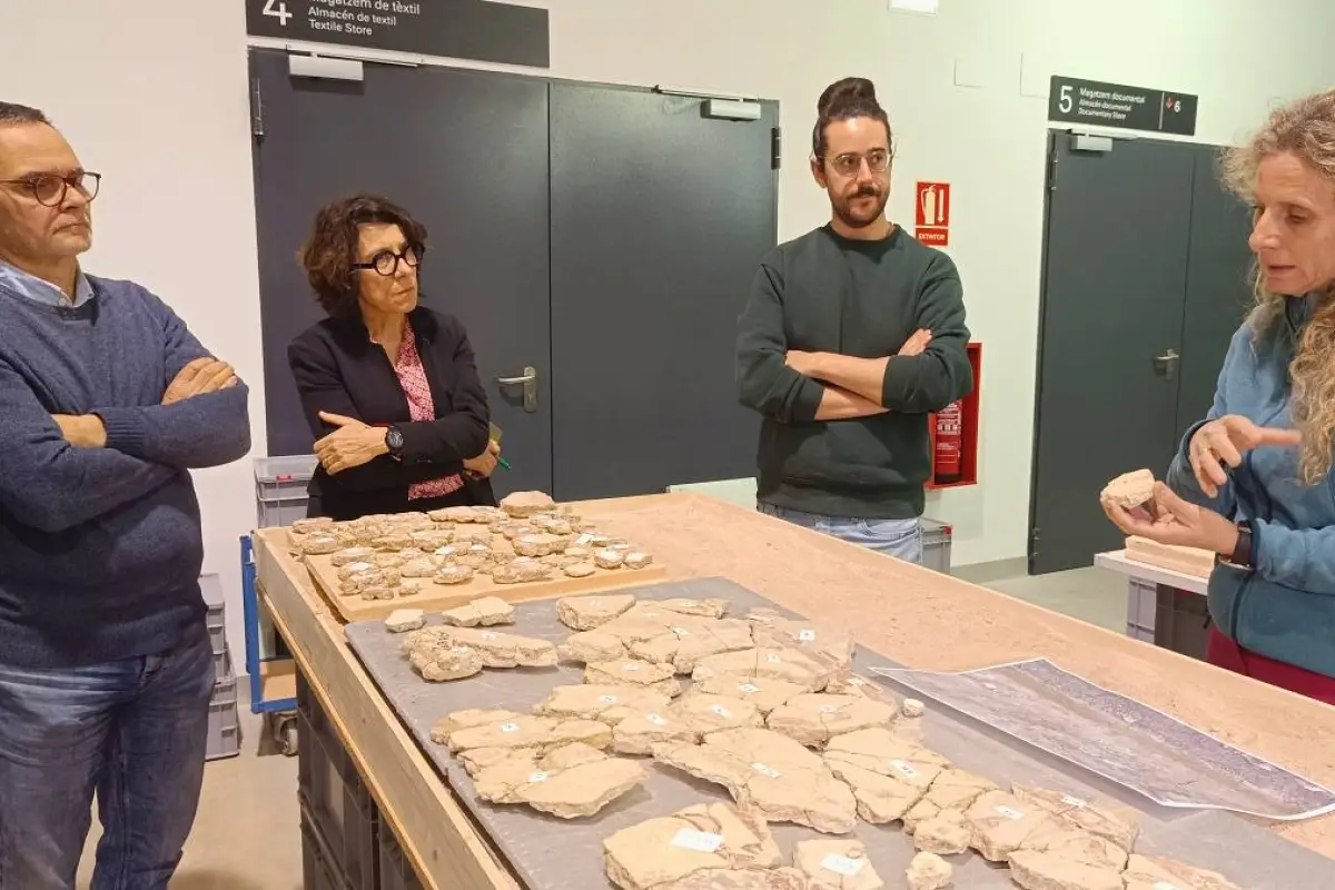 Estudian pinturas murales excavadas en la Villa Romana de Barberes Sud de La Vila Joiosa (Alicante)., Europa Press
