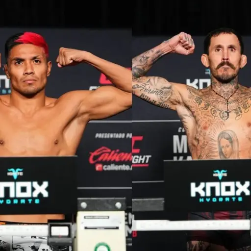 Marlon ‘Chito’ Vera y David Martínez cumplen con el peso para su coestelar en UFC México  