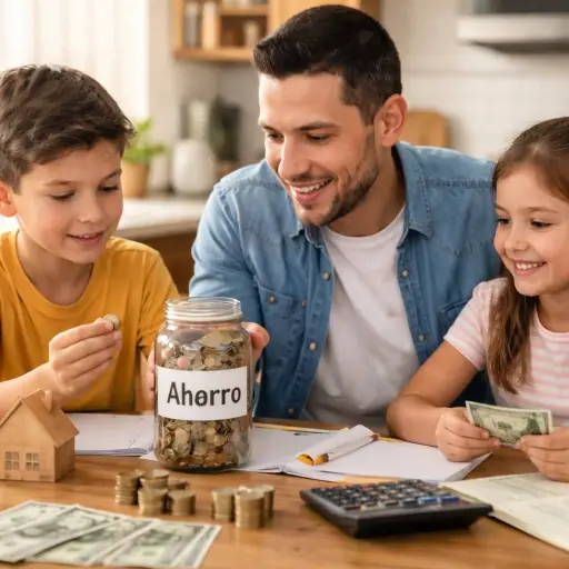 Educación financiera para hijos: cuándo y cómo empezar en el hogar