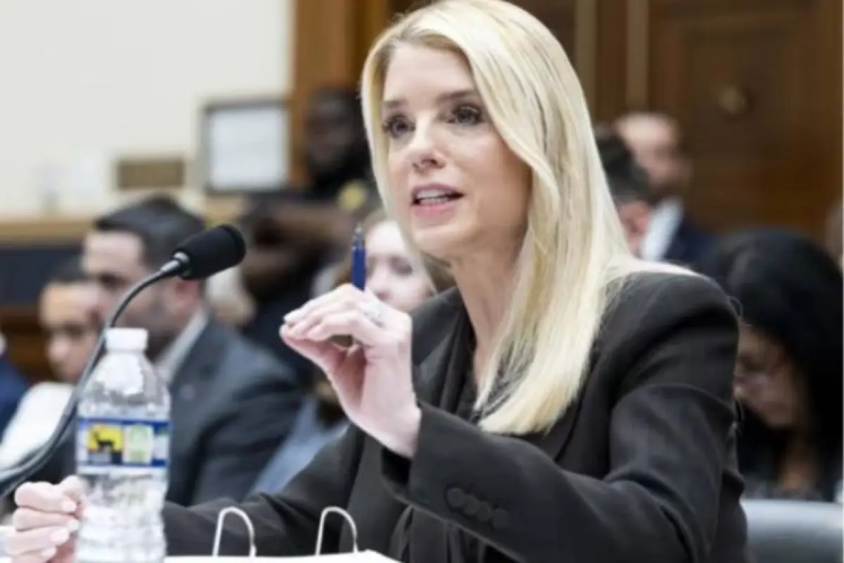 La fiscal general estadounidense, Pam Bondi., Europapress