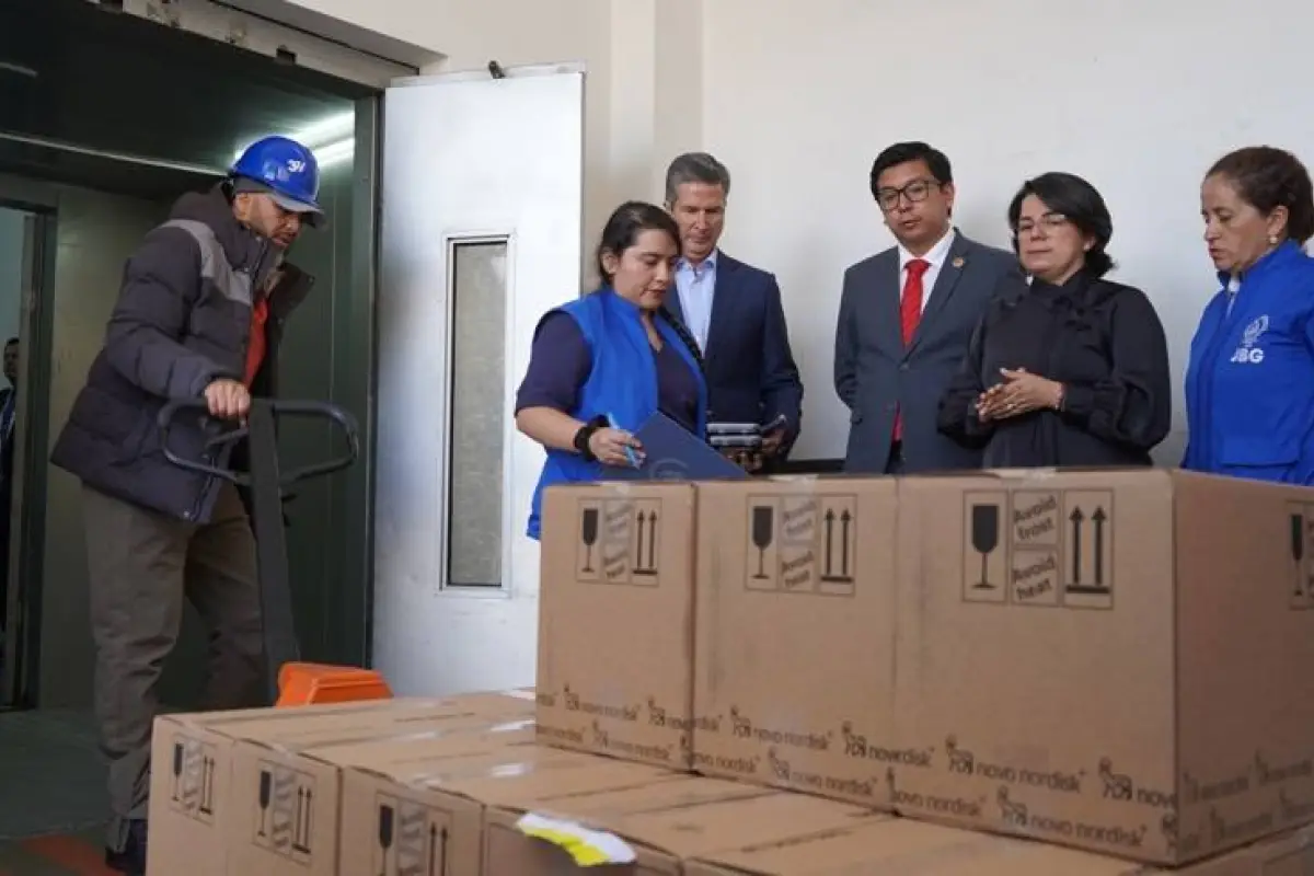 El lote, valorado en ,1 millones, será distribuido en hospitales y centros de salud a escala nacional., Ministerio de Salud Pública