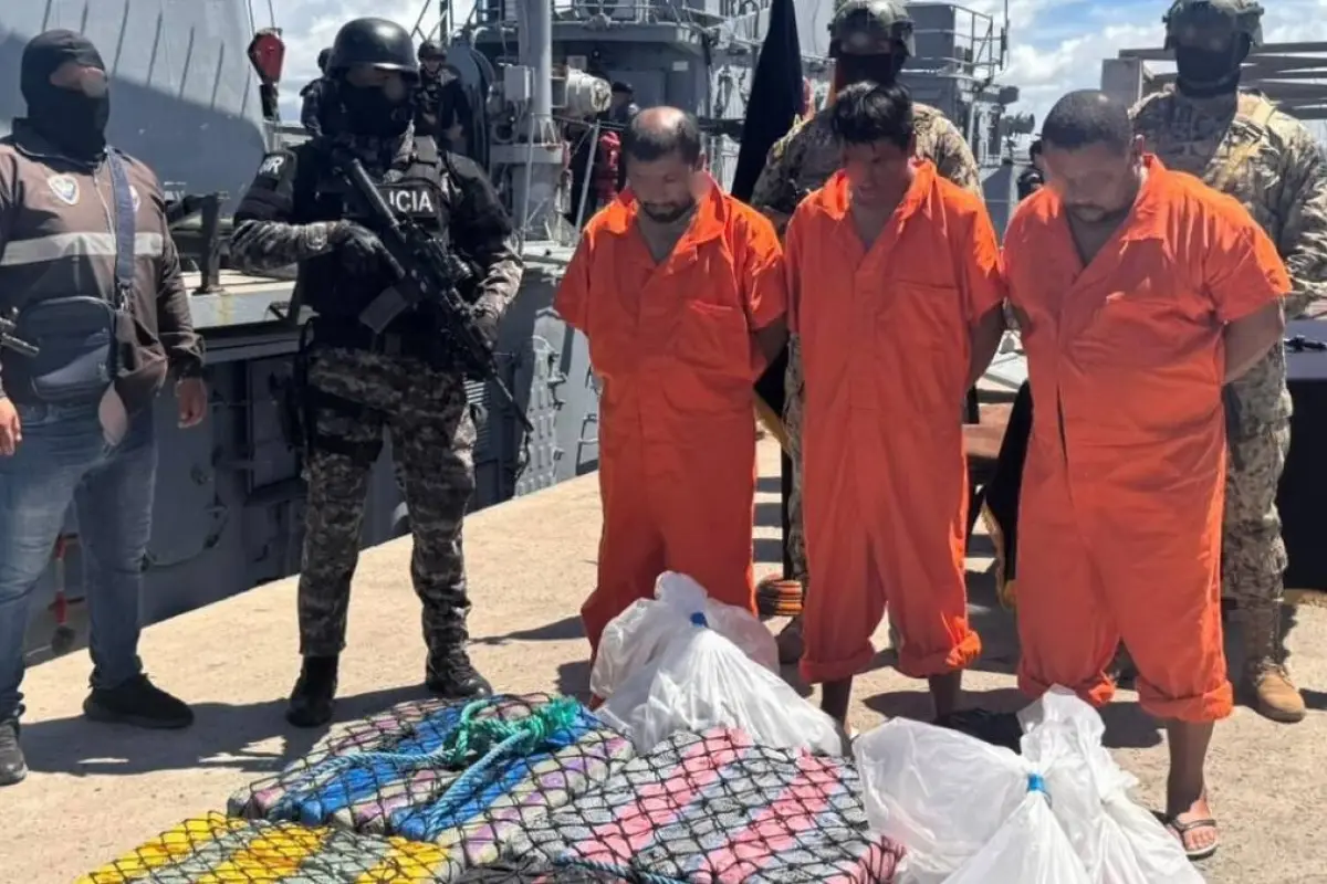 Ecuador y Estados Unidos asestan golpe millonario al narcotráfico en alta mar.