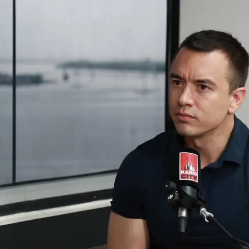 Noboa habla de amenaza contra su hijo y el acusado sale del país