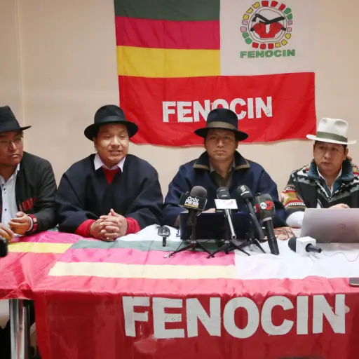 Fenocin impulsa revocatoria Daniel Noboa y convoca a organizaciones sociales el 5 de marzo para organizar el proceso