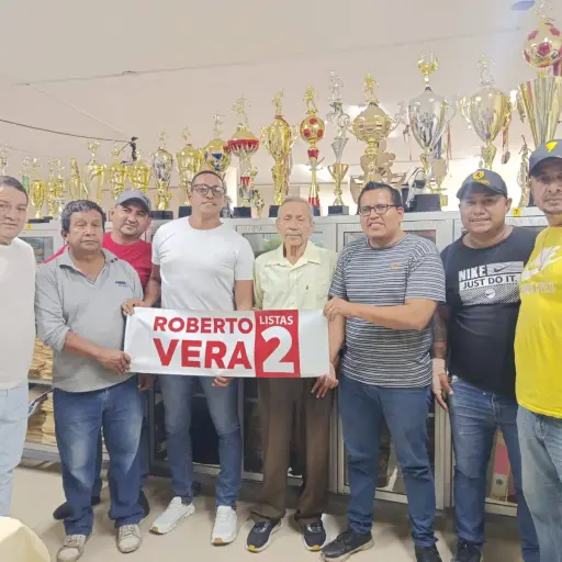Roberto Vera busca la reelección en el Sindicato de Obreros Municipales de Manta