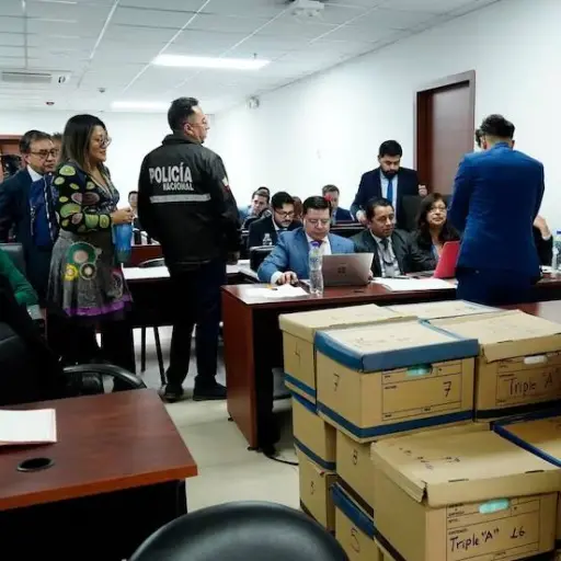 A once días del juicio, destituyen a jueza del caso Triple A y el tribunal queda incompleto