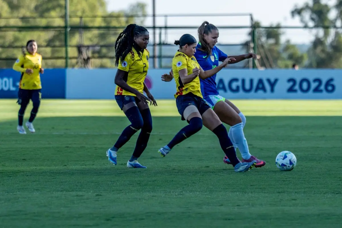Ecuador empata con Brasil y sueña con el título en el Sudamericano Sub-20 Femenino