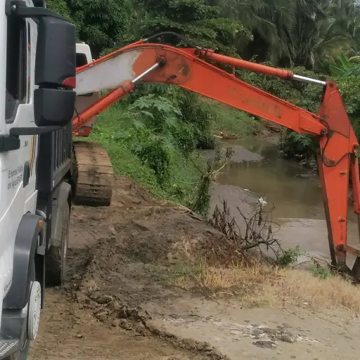 Creciente del río Chico destruye infraestructura de captación en la planta potabilizadora de Rocafuerte