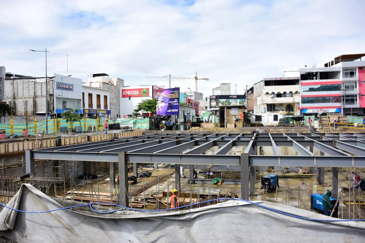 La plaza memorial San Gregorio, fue una de las obras contratadas en Portoviejo, en 2025., El Diario
