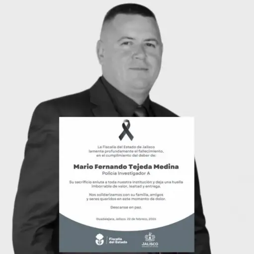 Comandante Mario Fernando Tejeda Medina, quien encabezó operativo contra ‘El Mencho’ falleció tras su captura en Zapopan