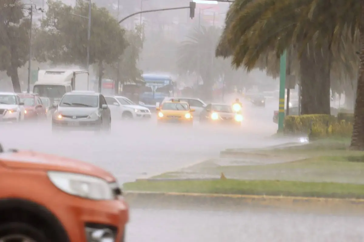 En los últimos días se han presentado fuertes lluvias en varias provincias del país, especialmente en la Costa y Sierra., Foto: Agencia Apifoto