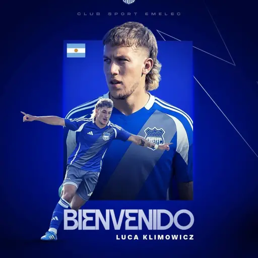 Emelec oficializa al argentino Luca Klimowicz para potenciar su ofensiva de cara a la LigaPro 2026