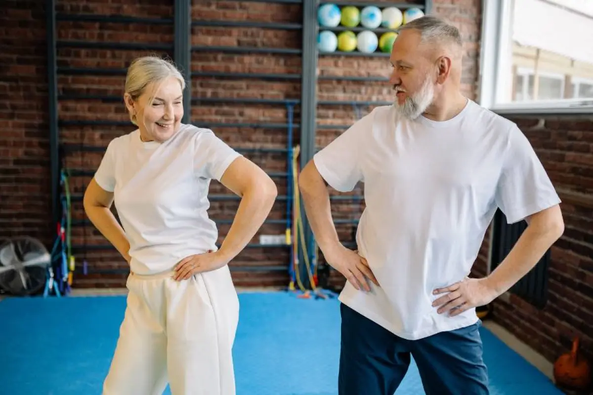 El ejercicio también se puede realizar en la tercera edad. 