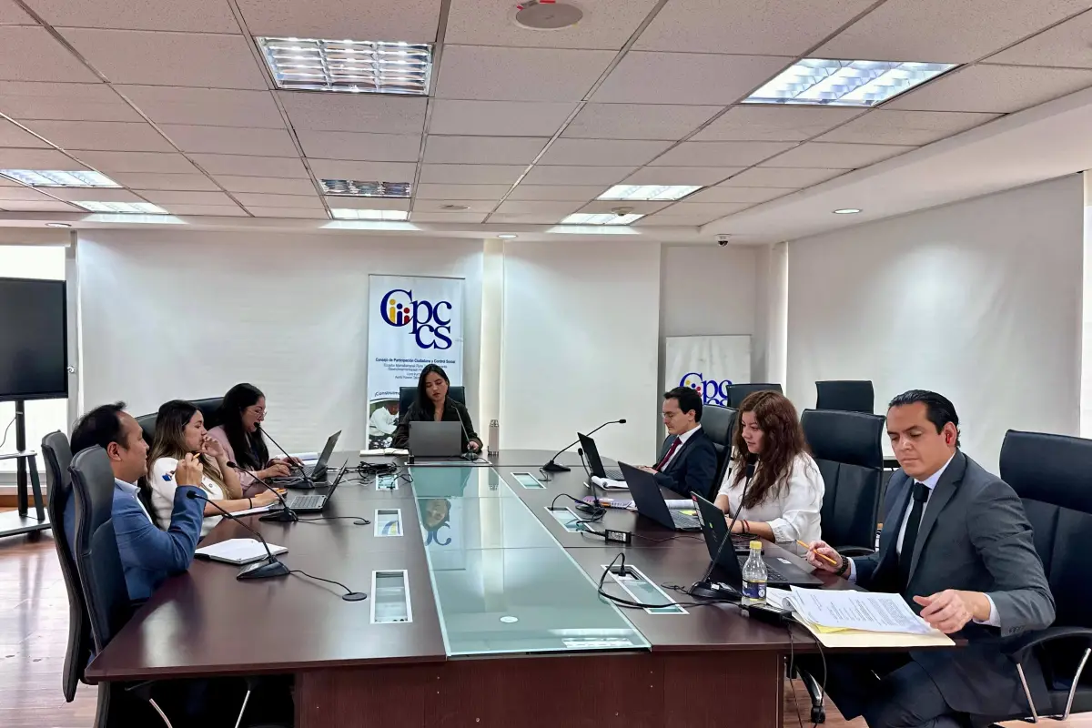 La Comisión Ciudadana de Selección está a cargo del proceso de selección del nuevo fiscal., X: @CpccsEc