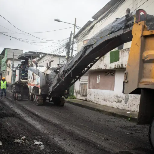 Municipio de Guayaquil invierte USD 6,4 millones en mantenimiento vial en Mapasingue