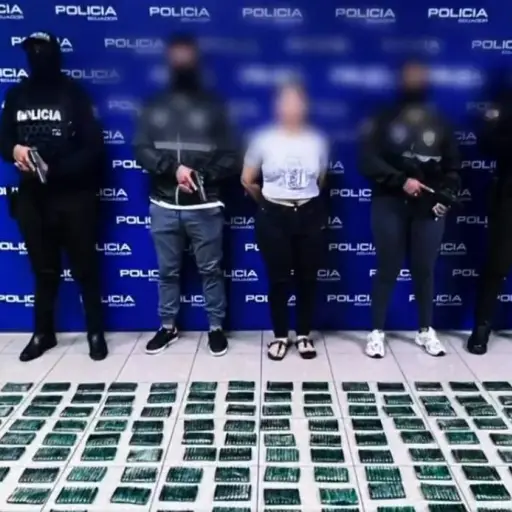 Más de 500 mil dosis de heroína incautadas en Guayaquil