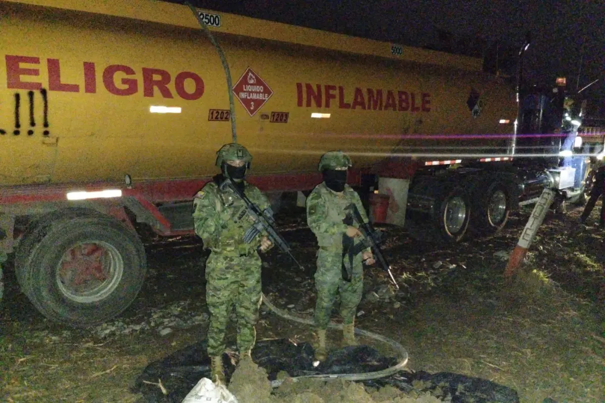 Santo Domingo Fuerzas Armadas piden endurecer penas por robo de combustible en poliductos