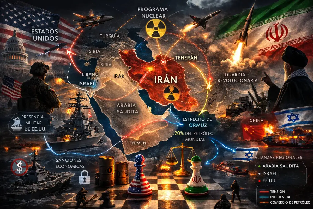 Estados Unidos e Irán: argumentos, postura oficial y contexto estratégico del conflicto, Producción El Diario IA