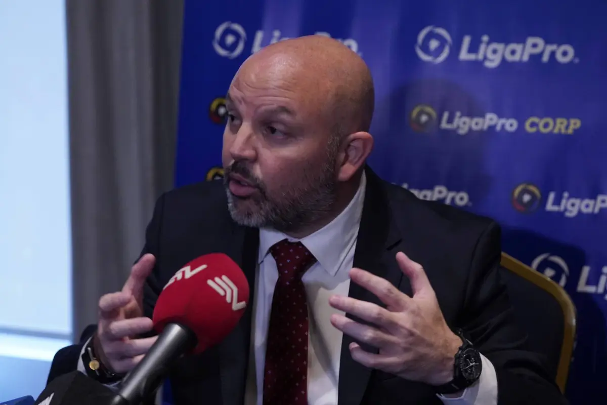 Loor defendió el formato que ayer causó una polémica por la grosera respuesta de Villalba., API.