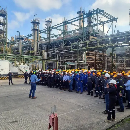 Refinería de Esmeraldas retomará operaciones progresivas tras 15 días de paralización por incendio